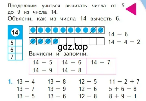 Условие номер 1 (страница 85) гдз по математике 1 класс Моро, Волкова, учебник 2 часть