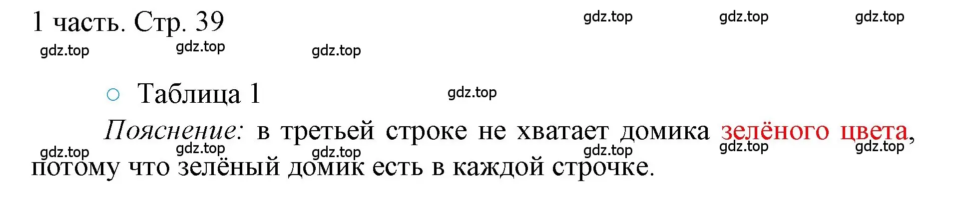 Решение номер 39 (страница 39) гдз по математике 1 класс Моро, Волкова, учебник 1 часть