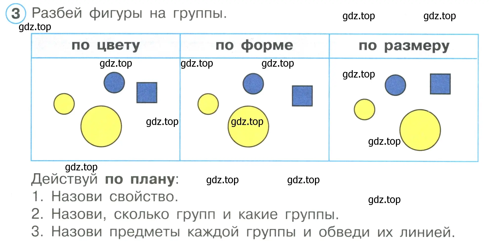 Условие номер 3 (страница 12) гдз по математике 1 класс Петерсон, рабочая тетрадь 1 часть