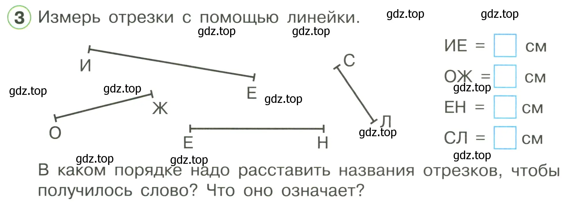 Условие номер 3 (страница 3) гдз по математике 1 класс Петерсон, рабочая тетрадь 3 часть