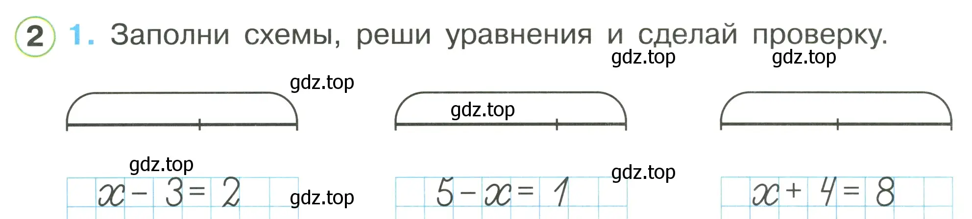 Условие номер 2 (страница 21) гдз по математике 1 класс Петерсон, рабочая тетрадь 3 часть