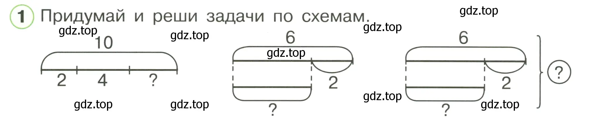 Условие номер 1 (страница 30) гдз по математике 1 класс Петерсон, рабочая тетрадь 3 часть