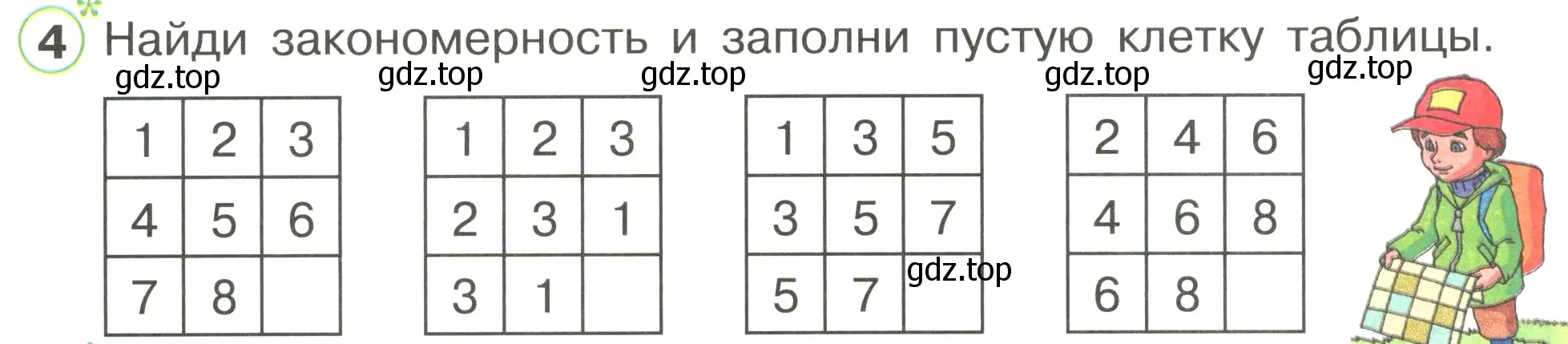 Условие номер 4 (страница 46) гдз по математике 1 класс Петерсон, рабочая тетрадь 3 часть