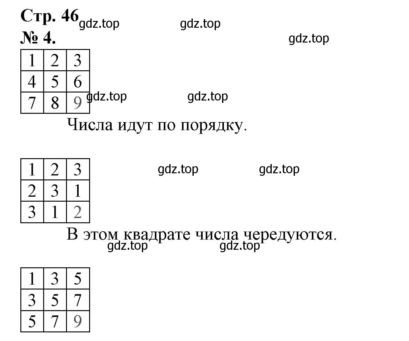 Решение номер 4 (страница 46) гдз по математике 1 класс Петерсон, рабочая тетрадь 3 часть