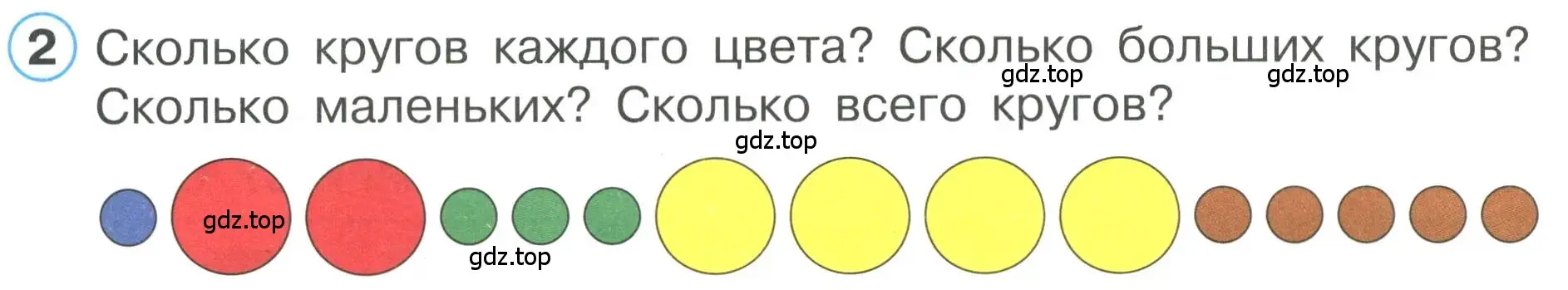 Условие номер 2 (страница 3) гдз по математике 1 класс Петерсон, учебник 1 часть