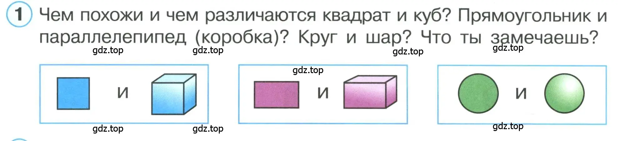 Условие номер 1 (страница 4) гдз по математике 1 класс Петерсон, учебник 1 часть