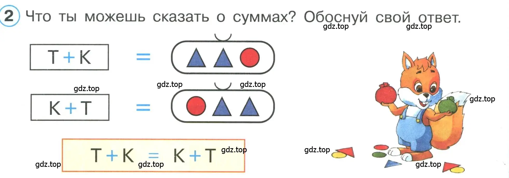 Условие номер 2 (страница 18) гдз по математике 1 класс Петерсон, учебник 1 часть