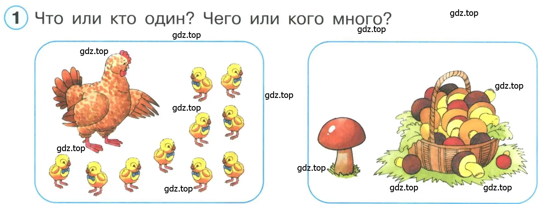 Условие номер 1 (страница 28) гдз по математике 1 класс Петерсон, учебник 1 часть