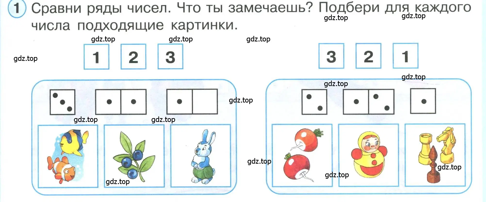 Условие номер 1 (страница 33) гдз по математике 1 класс Петерсон, учебник 1 часть