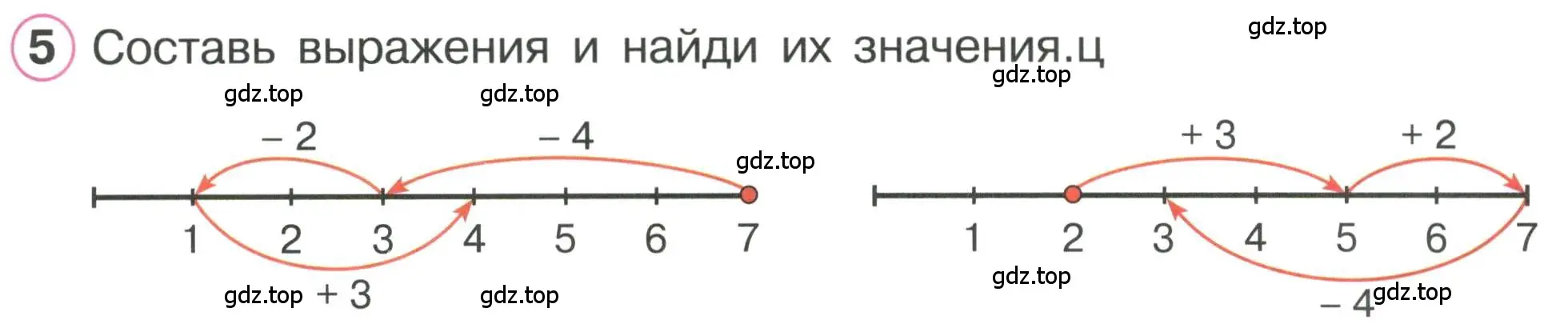 Условие номер 5 (страница 13) гдз по математике 1 класс Петерсон, учебник 2 часть