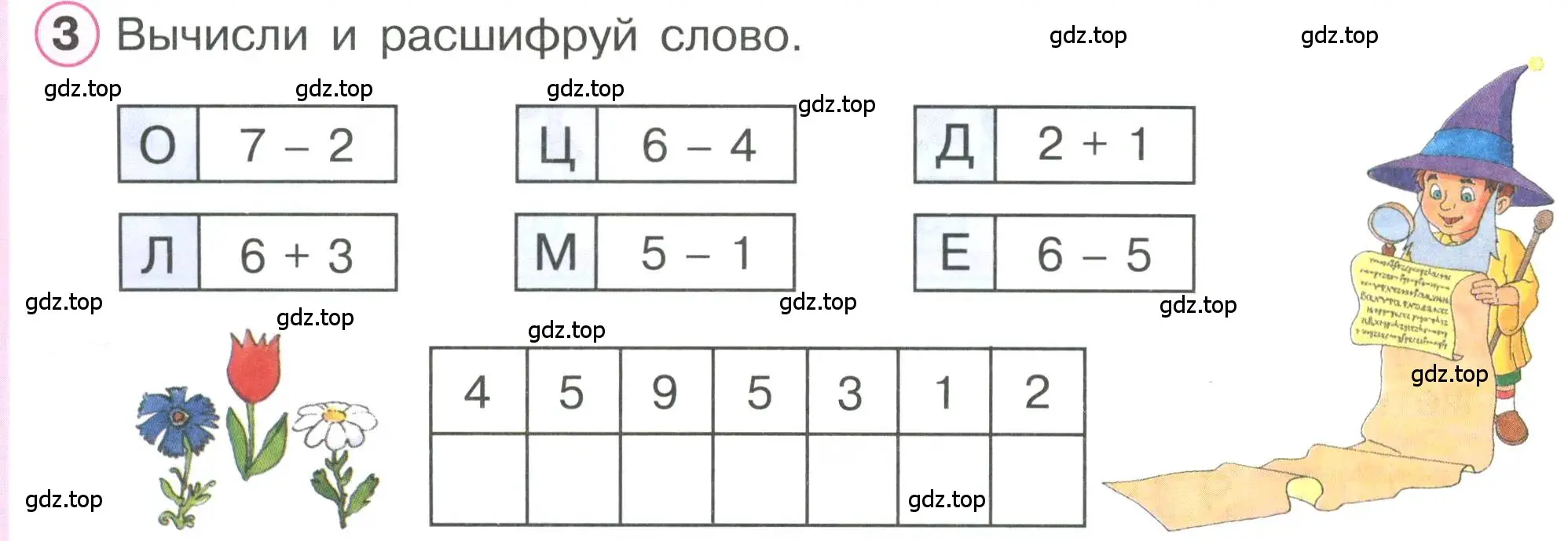 Условие номер 3 (страница 22) гдз по математике 1 класс Петерсон, учебник 2 часть