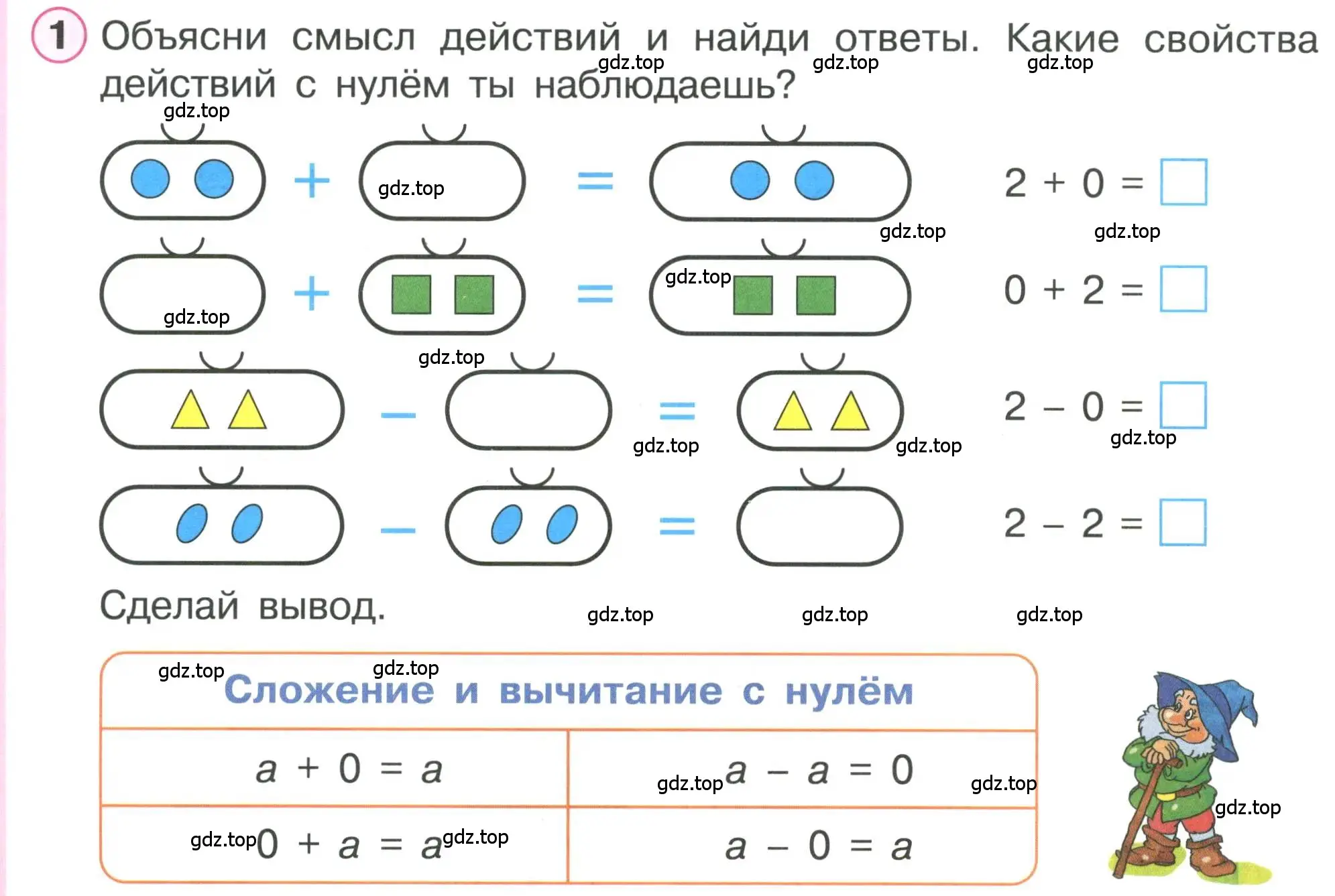 Условие номер 1 (страница 32) гдз по математике 1 класс Петерсон, учебник 2 часть