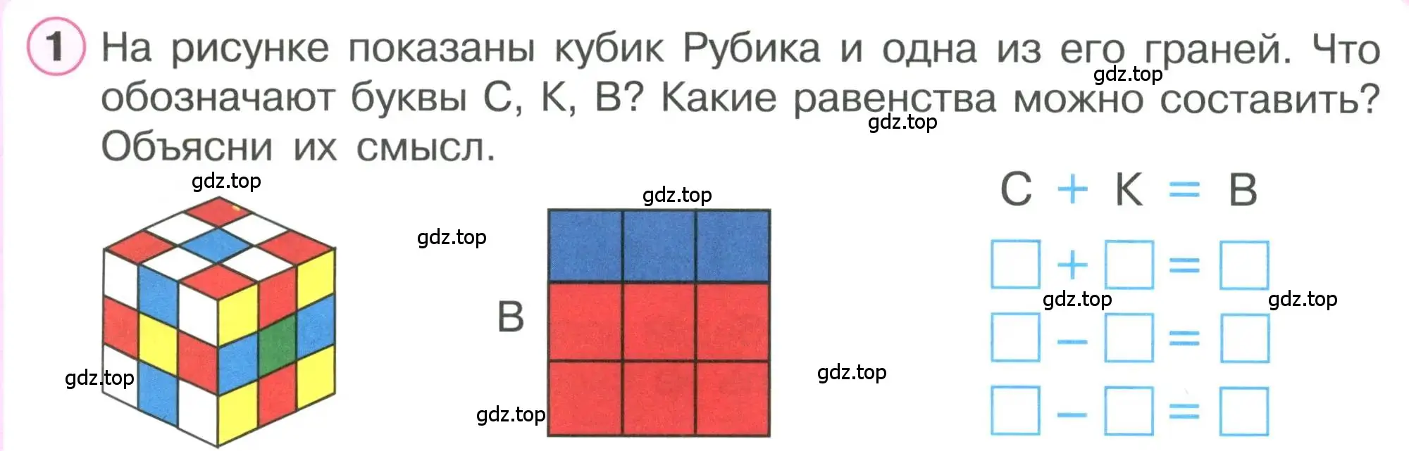 Условие номер 1 (страница 36) гдз по математике 1 класс Петерсон, учебник 2 часть