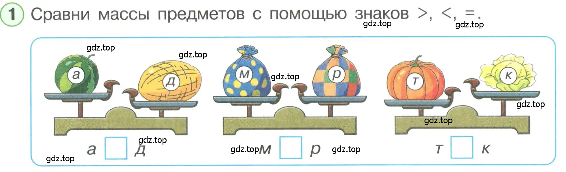 Условие номер 1 (страница 8) гдз по математике 1 класс Петерсон, учебник 3 часть