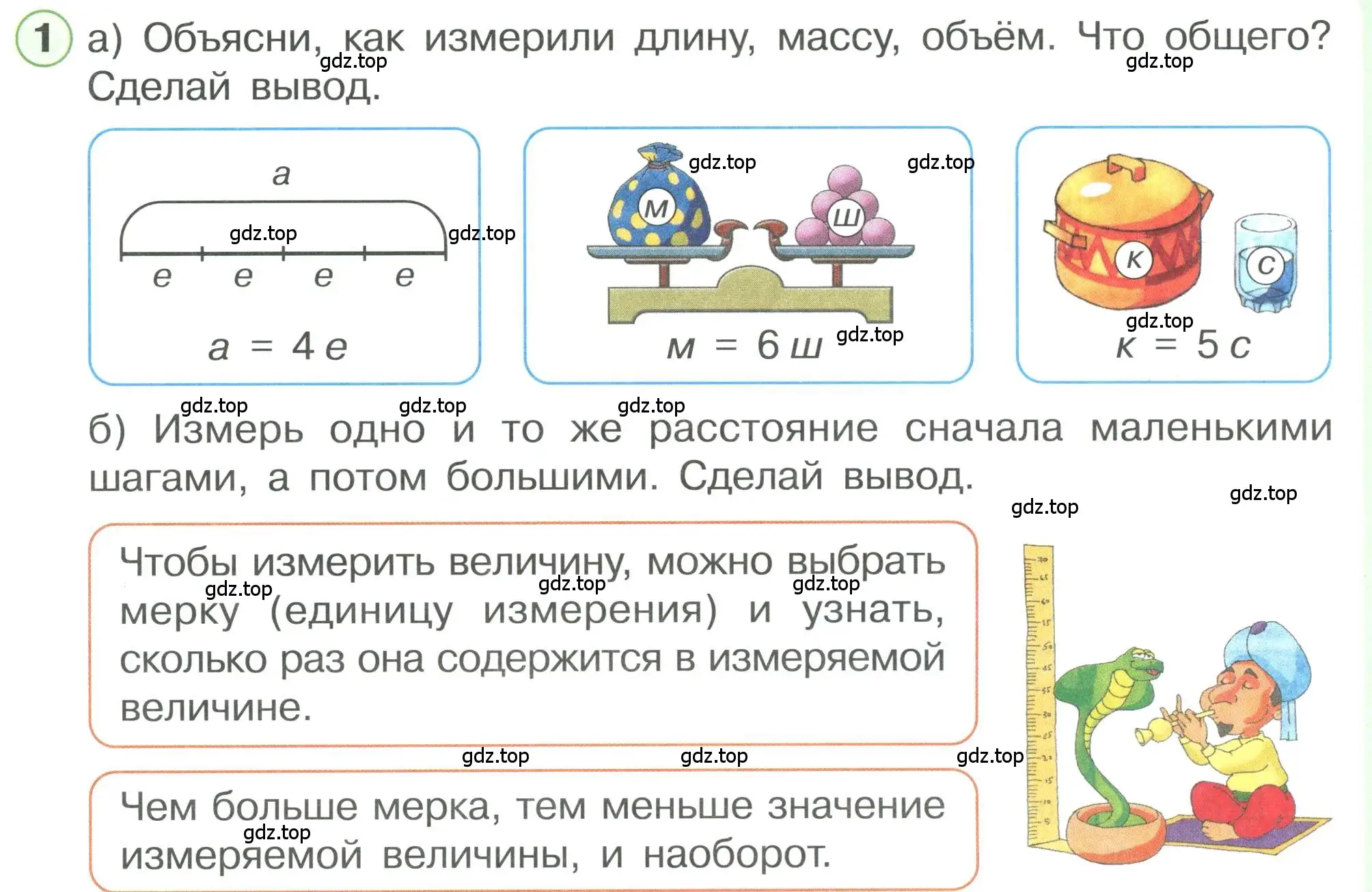 Условие номер 1 (страница 14) гдз по математике 1 класс Петерсон, учебник 3 часть