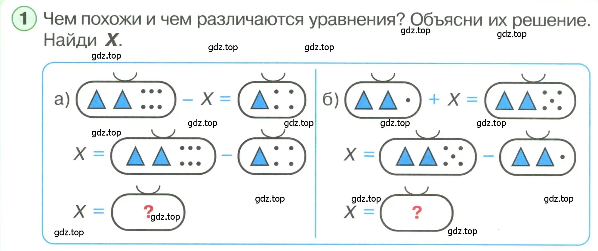 Условие номер 1 (страница 28) гдз по математике 1 класс Петерсон, учебник 3 часть