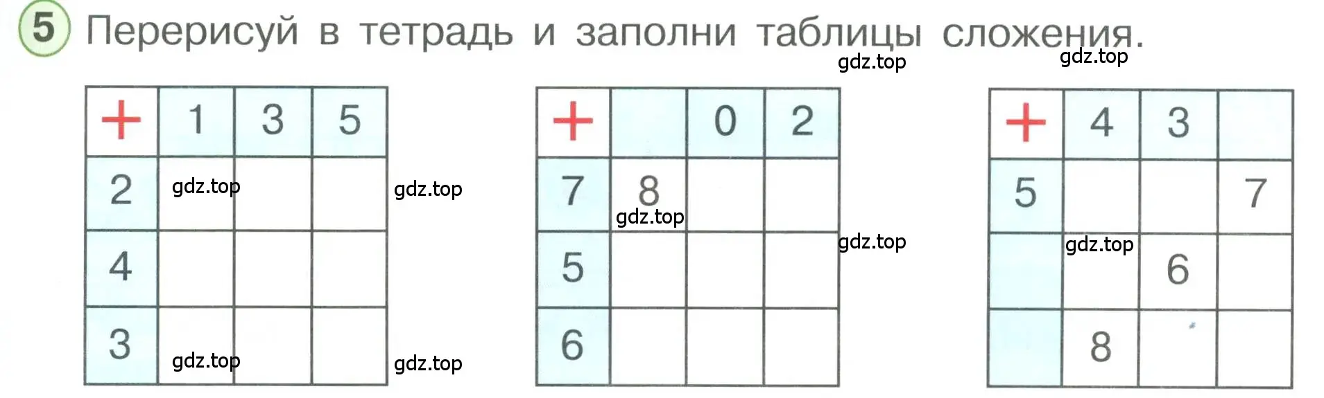 Условие номер 5 (страница 31) гдз по математике 1 класс Петерсон, учебник 3 часть