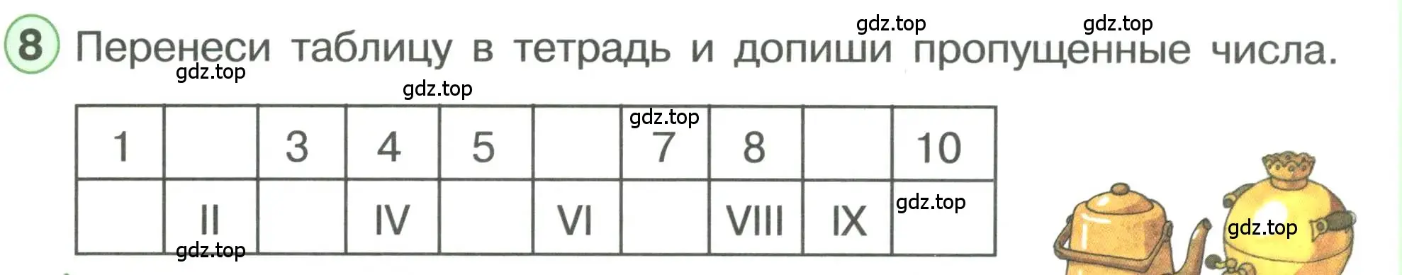 Условие номер 8 (страница 41) гдз по математике 1 класс Петерсон, учебник 3 часть