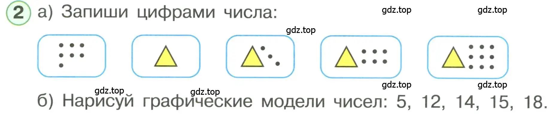 Условие номер 2 (страница 60) гдз по математике 1 класс Петерсон, учебник 3 часть