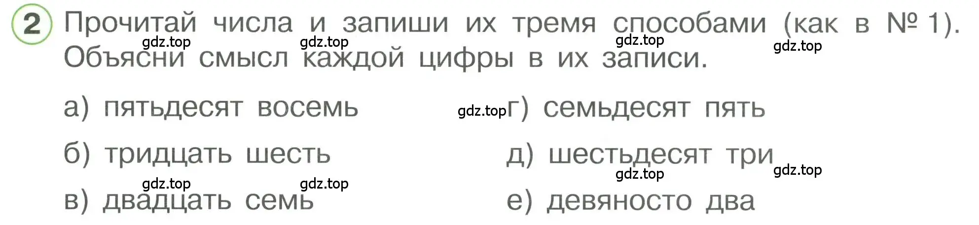 Условие номер 2 (страница 62) гдз по математике 1 класс Петерсон, учебник 3 часть