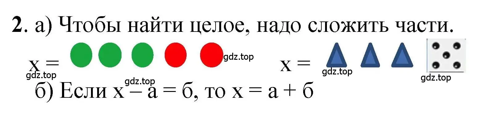 Решение номер 2 (страница 30) гдз по математике 1 класс Петерсон, учебник 3 часть