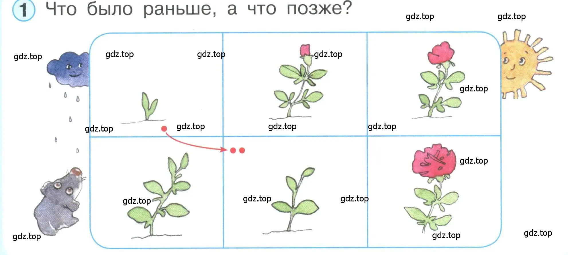 Условие номер 1 (страница 24) гдз по математике 1 класс Петерсон, учебник 1 часть