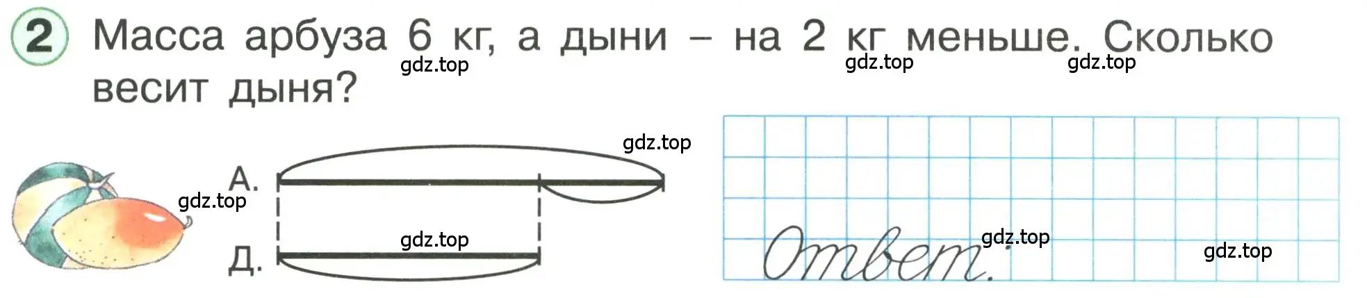 Условие номер 2 (страница 8) гдз по математике 1 класс Петерсон, учебник 3 часть