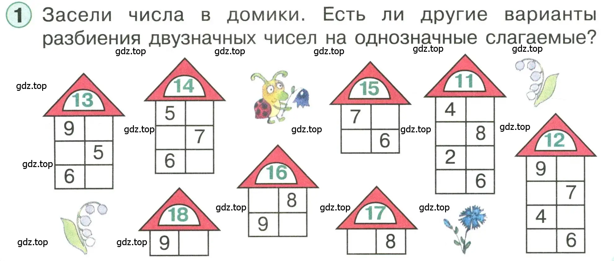 Условие номер 1 (страница 80) гдз по математике 1 класс Петерсон, учебник 3 часть