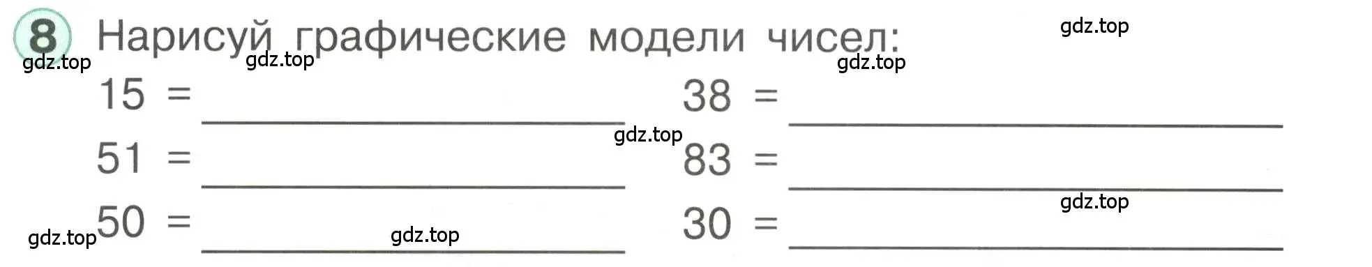 Условие номер 8 (страница 91) гдз по математике 1 класс Петерсон, учебник 3 часть