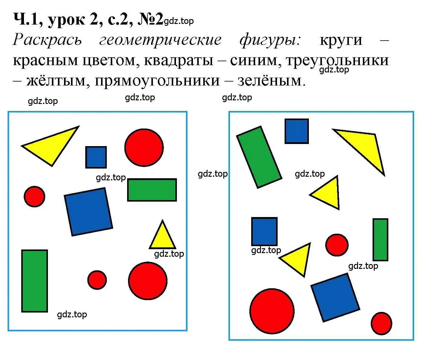 Решение номер 2 (страница 2) гдз по математике 1 класс Петерсон, учебник 1 часть