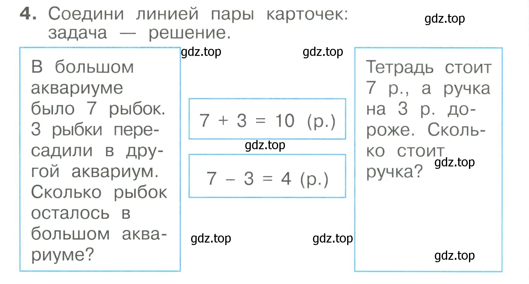 Условие номер 4 (страница 30) гдз по математике 1 класс Волкова, тетрадь учебных достижений