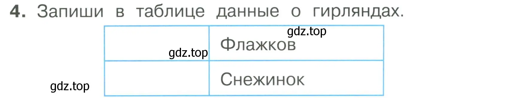 Условие номер 4 (страница 57) гдз по математике 1 класс Волкова, тетрадь учебных достижений