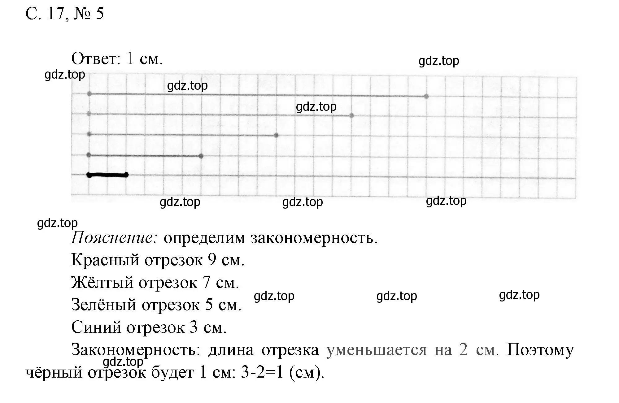 Решение номер 6 (страница 17) гдз по математике 1 класс Волкова, тетрадь учебных достижений