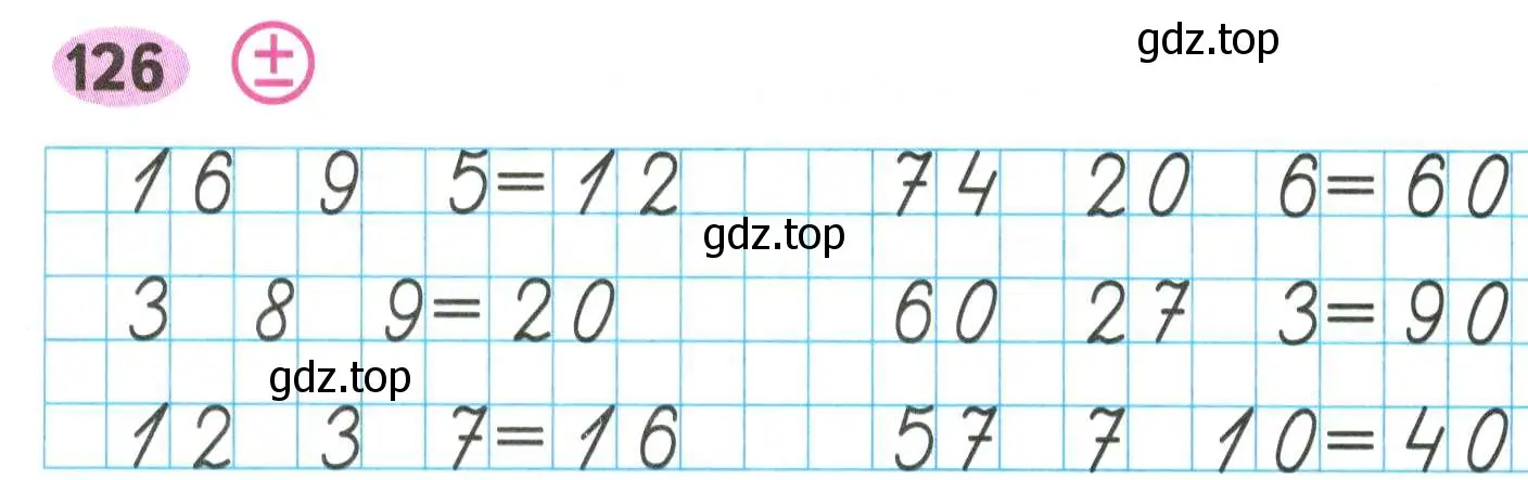 Условие номер 126 (страница 71) гдз по математике 2 класс Моро, Волкова, рабочая тетрадь 1 часть