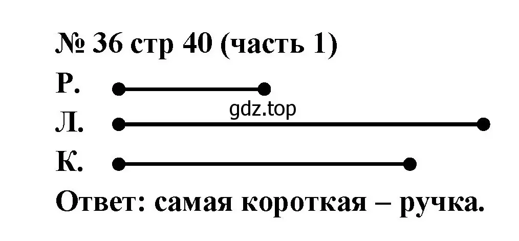 Решение номер 36 (страница 40) гдз по математике 2 класс Моро, Волкова, рабочая тетрадь 1 часть