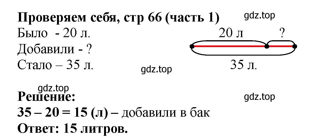 Решение номер Проверим себя (страница 66) гдз по математике 2 класс Моро, Бантова, учебник 1 часть