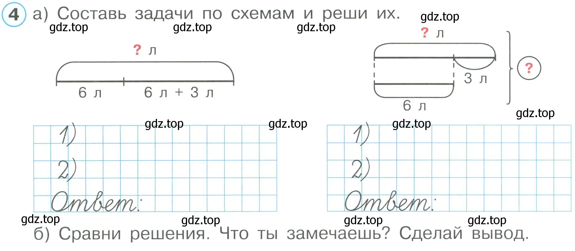 Условие номер 4 (страница 4) гдз по математике 2 класс Петерсон, рабочая тетрадь 1 часть