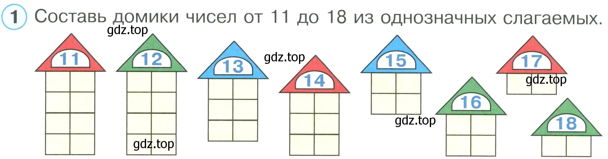 Условие номер 1 (страница 9) гдз по математике 2 класс Петерсон, рабочая тетрадь 1 часть