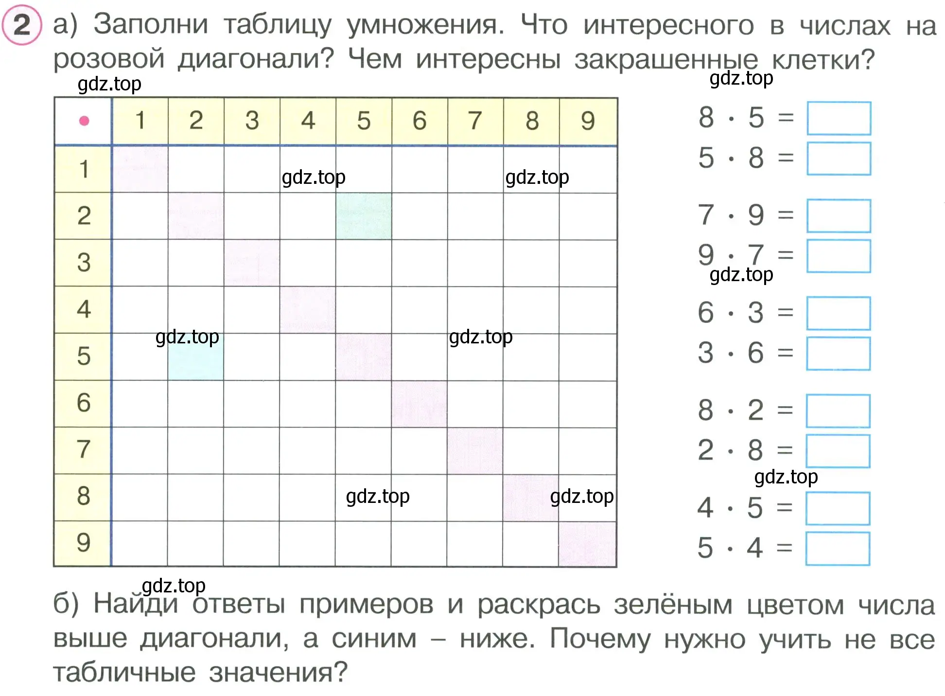 Условие номер 2 (страница 38) гдз по математике 2 класс Петерсон, рабочая тетрадь 2 часть