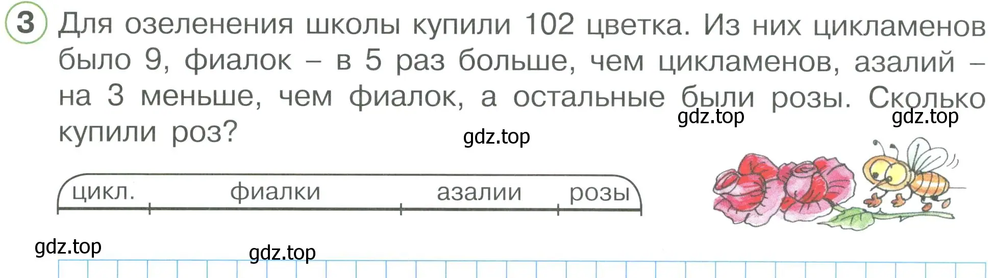 Условие номер 3 (страница 20) гдз по математике 2 класс Петерсон, рабочая тетрадь 3 часть