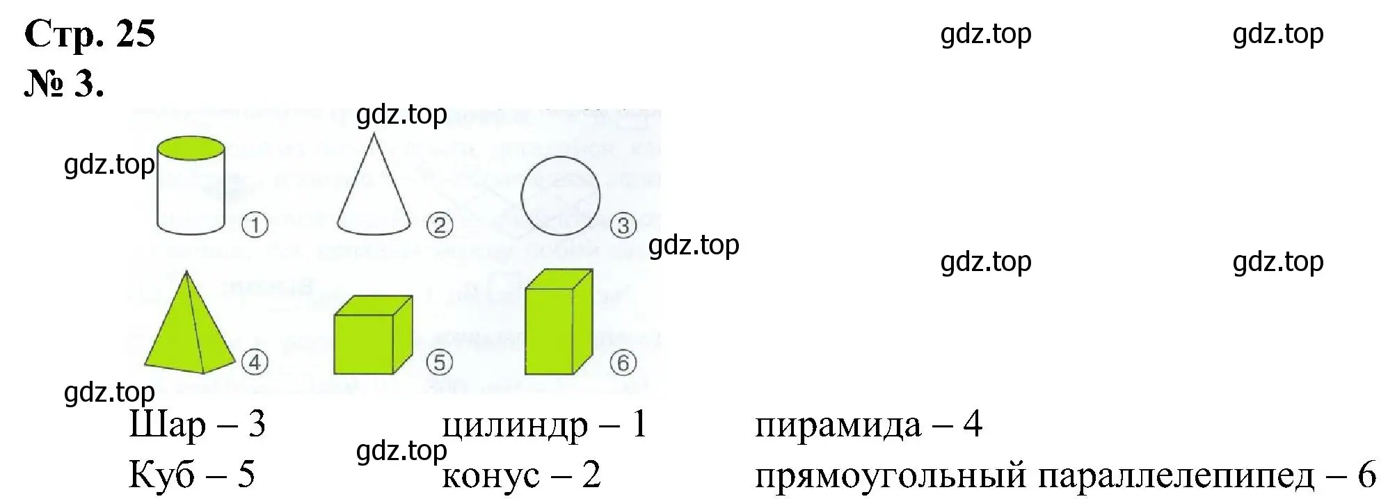 Решение номер 3 (страница 25) гдз по математике 2 класс Петерсон, рабочая тетрадь 2 часть