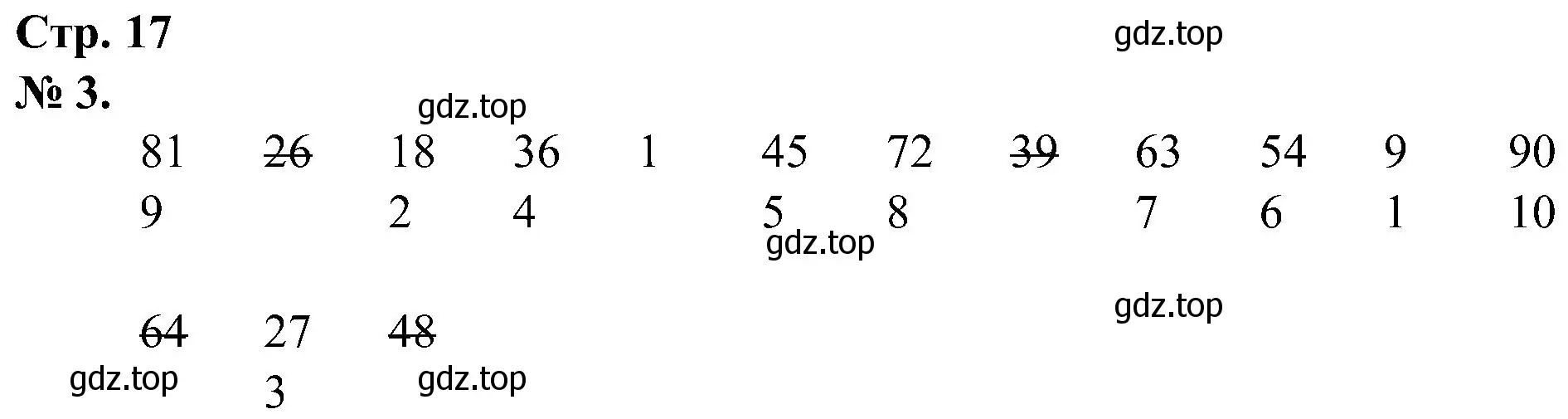 Решение номер 3 (страница 17) гдз по математике 2 класс Петерсон, рабочая тетрадь 3 часть