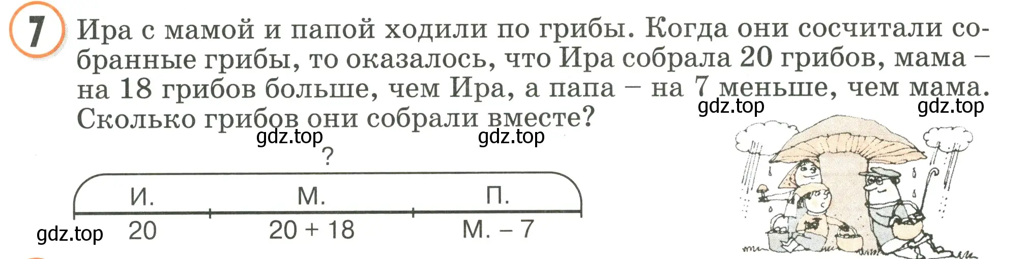 Условие номер 7 (страница 33) гдз по математике 2 класс Петерсон, учебник 1 часть