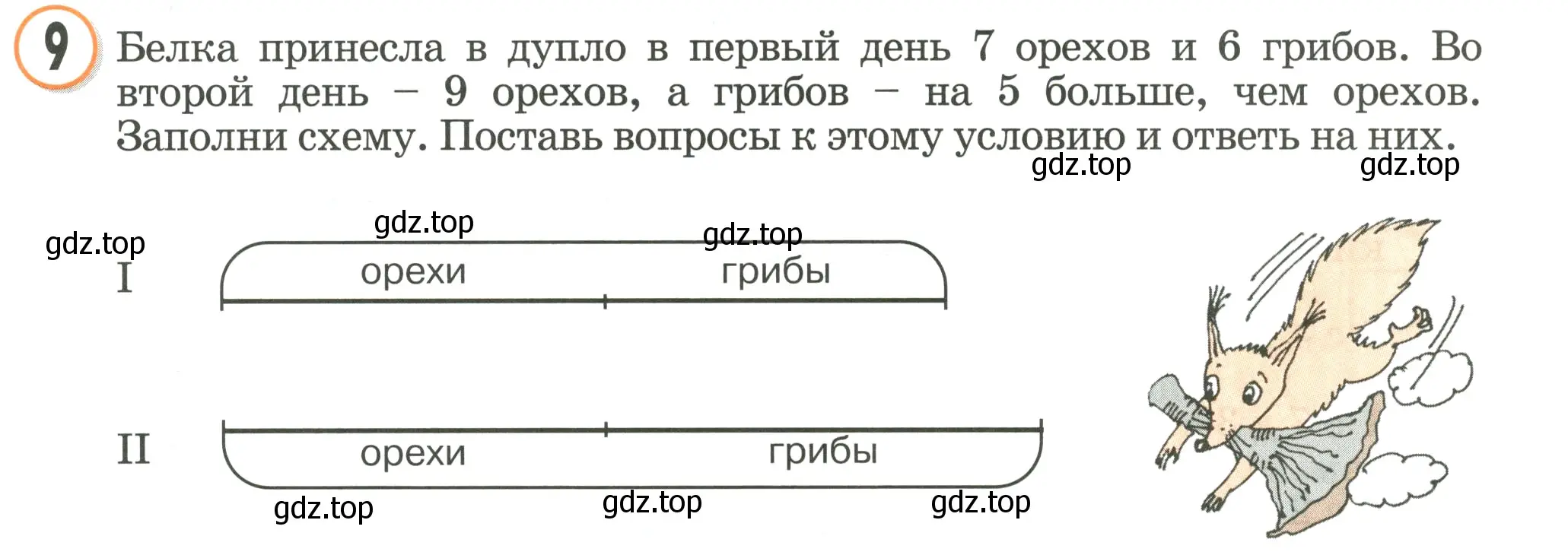 Условие номер 9 (страница 39) гдз по математике 2 класс Петерсон, учебник 1 часть