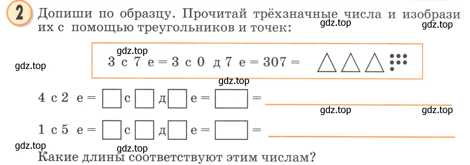 Условие номер 2 (страница 42) гдз по математике 2 класс Петерсон, учебник 1 часть