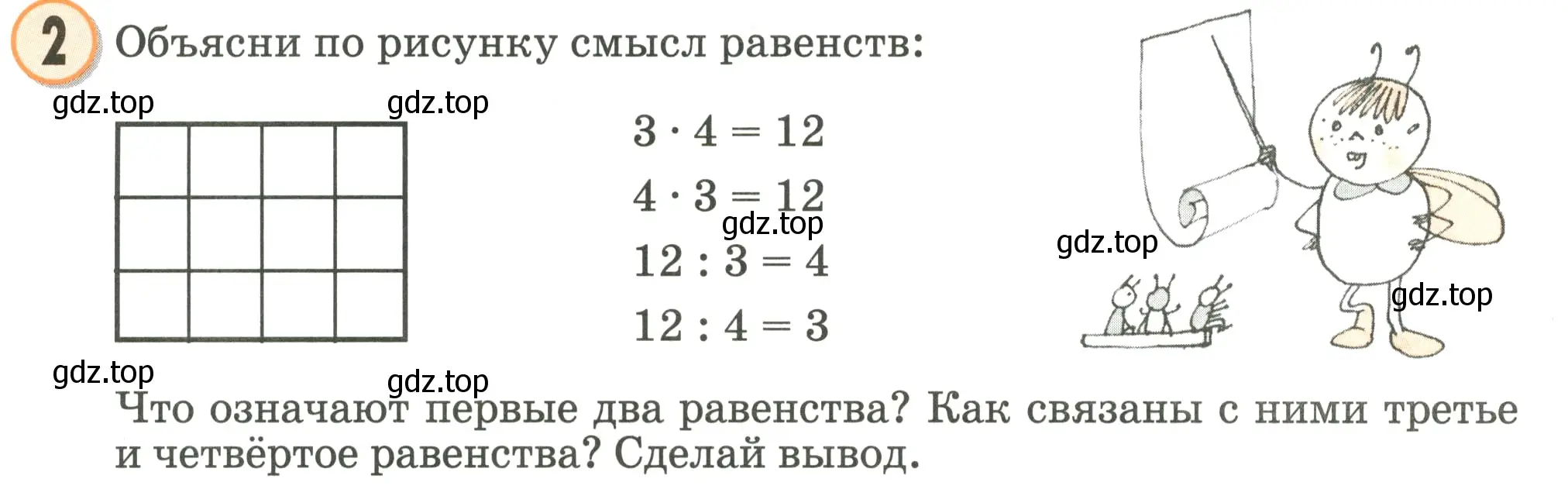 Условие номер 2 (страница 100) гдз по математике 2 класс Петерсон, учебник 2 часть