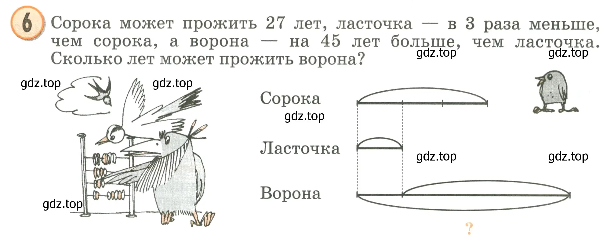 Условие номер 6 (страница 77) гдз по математике 2 класс Петерсон, учебник 3 часть