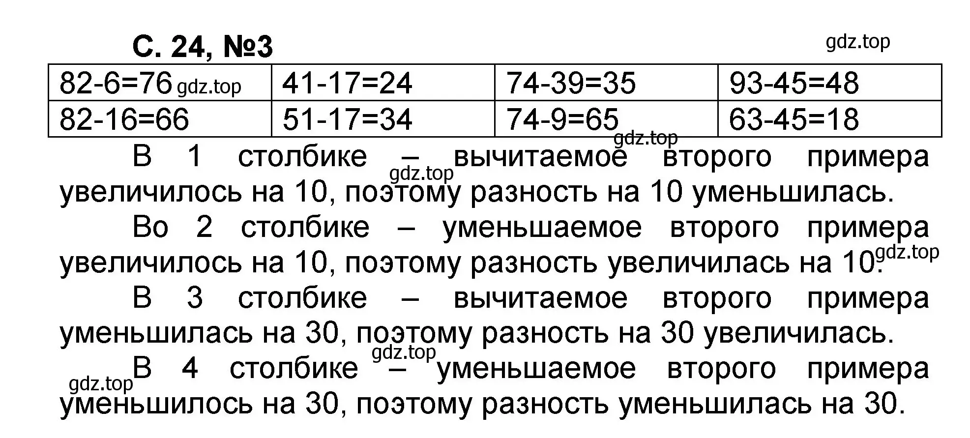 Решение номер 3 (страница 24) гдз по математике 2 класс Петерсон, учебник 1 часть