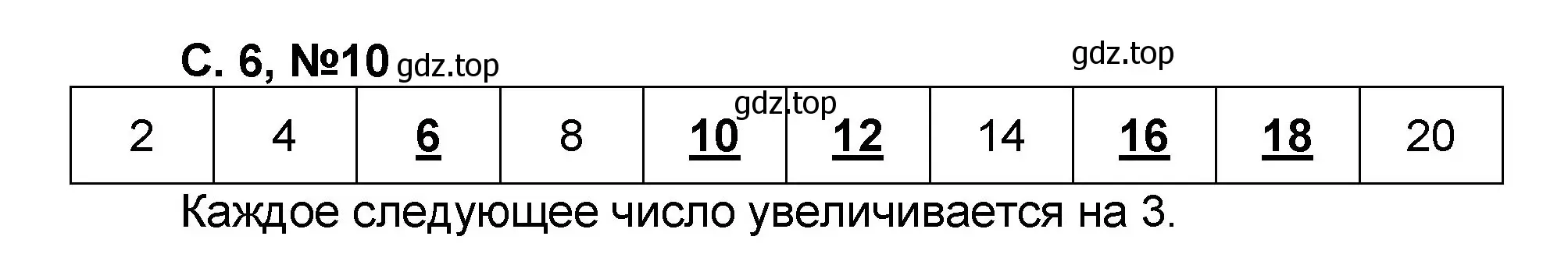 Решение номер 10 (страница 6) гдз по математике 2 класс Петерсон, учебник 2 часть