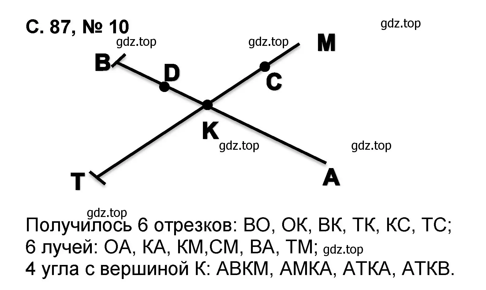 Решение номер 10 (страница 87) гдз по математике 2 класс Петерсон, учебник 3 часть